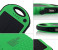 GK Genuine 10,000 mAh Solar Power bank for all Device - Green 4 in UAE