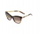 Chopard SCH189S 0748 Oval Orange Spotted Dark Havana Frame & Brown Mirrored Sunglasses for Women 1 in UAE