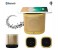 Daniu Multi-Functional 3 in 1 Wireless Charging Pad 4000mAh Power Bank and Wireless High Bass Bluetooth Speaker with Flash Drive, Memory Slot, Aux and FM Radio DS-670 Assorted 1 in UAE