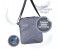 Promate Trench-S 9.7 inch Lightweight Design Tablets Shoulder Bag, Grey 5 in UAE