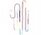 Promate Tribe Tangle Free Handcrafted Fabric Braided Earbud with Mic Earphones, Pink 1 in UAE