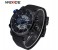 Weide WH 3401PU Mens Analog and Digital Watch Black and Blue 2 in UAE