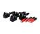 Geepas GFL4668 Torch 216.5 mm Rechargeable LED Flashlight, 4 Pieces 5 in UAE