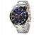 Curren 8309 Luxury Analog Quartz Watch For Men Silver and Blue 2 in UAE