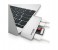 Promate Machub-12 USB TYPE-C HUB - Silver 5 in UAE