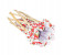 In-House Lb-1019 Bamboo Folding Laundry Basket - Red 3 in UAE