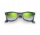 Ray-Ban RB2140 11994J Wayfarer Black Frame & Green Gradient Flash Mirrored Sunglasses for Unisex 1 in UAE