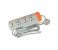 Electron EL-3003 4 Way Extension Socket - Grey & Orange, 2 Meter 1 in OMAN