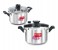 Prestige MPC25709 6 Litre & 3 Litre Combi Clip on Pressure Cooker - Silver 1 in UAE