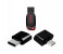 ZE 3 In 1 Combo Gift Set, Sandisk Cruzer Blade 16Gb USB 2.0 Flash Drive + Micro USB 2.0 OTG Connector + Type C Male To USB 2.0 Female OTG Connector 4 in OMAN