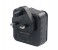 Promate SmartPlug-LT 4.4A Fast Wall Charger with Dual USB Port, Black 5 in OMAN