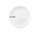 Royalford RF7992 9-inch Porcelain Ware Magnesia Dinner Plate - White 1 in UAE