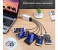 Fast Charging Nylon Type C USB Data Cable STCAD1 Multicolor 4 in OMAN