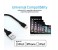 Promate LinkMate-LTS Premium Sync & Charge 20CM Flat Cable with Lightning Connector - Black 6 in UAE