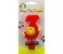 Party Time M082 Number 3 Smiley Birthday Candle Red 1 in UAE