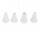 Prestige PR9655 5 Nozzles Plastic Icing Set, White & Red 3 in UAE