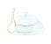 Royalford RF6809 Opal Ware Lyra Square Gold Line Dinner Set - White, 96 Pieces 3 in UAE
