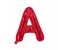 Party Time A-RE-803379 Letter A 16 Inch Foil Balloon Red 1 in UAE