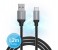 Promate UniLink-CAF USB-C to USB 3.0 Type-A Data and Charging Cable - Grey 9 in UAE