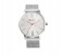 Curren 8238 Ultra Thin Dial Quartz Watch For Men Silver and White 1 in UAE