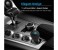 Promate Aria 2A Usb Car Charger with Magnetic Charging Station and Mini Bluetooth Headphone, Black 5 in UAE