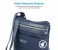 Promate Roxy-TB 10 inch Shoulder Tablet Sling Bag with Organized Zipper Pockets, Blue 3 in UAE