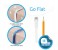 Promate Linkmate-L2 RJ45 CAT7 Ethernet LAN Network Flat Cable with High Speed Transmission, White 5 in UAE