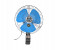 Premier 6-inch Oscillating Fan with Clip - Multicolor 1 in KSA