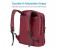 Promate Apollo-BP 15.6 inch Laptop Backpack with Multiple Compartments, Red 2 in OMAN