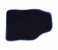 YZ 4 Pieces Car Mat, Black & Blue 3 in UAE