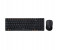 Rapoo 9060 Combo Wireless Ultra-slim Optical Mouse & Keyboard - English, Black 11339 1 in UAE