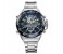 Weide WH 1103PU Mens Digital and Analog Watch Silver and Yellow 1 in OMAN