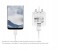 Universal Fast Charging UK Plug Adapter with Type C USB Cable UCA53 White 3 in UAE