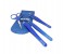 Tips & Toes TT-271BL Manicure Kit Set of 4 Pieces, Blue 2 in UAE