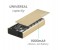 Promate Bolt Quick Charge 9000 mAh 3.0 Dual Port Portable Charger Power Bank, Gold 3 in UAE