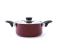 Royalford RF389C22 22 cm Non-Stick Cooking Pot - Maroon 1 in UAE