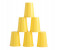 Royalford RF8979 6 Pieces Plastic Glass Set - 300ml, Yellow 1 in UAE