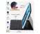 Promate Wallex-Mini4 Premium Leather Wallet Case with Card Holder for iPad Mini 4 - Black 7 in OMAN
