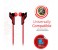 Promate Swank Ergonomic Comfort Fit Stereo Headset with Noise Isolation, Red 5 in UAE