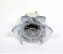 Taqdeer Flower Shape 0.5 Watts Wall Plug LED Night Light DL-6307 White 3 in OMAN