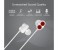 Promate Ivory Super Bass Dual Driver In-Ear Stereo Earphones, Red 3 in OMAN