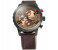 Curren 8193 Date Display Quartz Watch With Leather Strap For Men Brown 1 in UAE