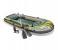 Intex ZX-68351 Inflatable Seahawk 4 Persons Boat Set with Oars - Green & yellow 1 in OMAN