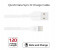 Promate Powerbeam-i Lightning to USB-A Charging Cable - 1.2 Metre, White 2 in UAE