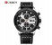 Curren 8308 Fashion Quartz Watch For Men Black and Silver 1 in UAE