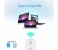 Promate Clix-3 2.4Ghz USB Wireless Ergonomic Mouse with Precision Scrolling, White 8 in UAE