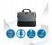 Promate Ascend-MB 15.6 inch Messenger Bag with Water Resistance, Grey 6 in UAE