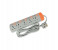 Electron EL-3005 5 Way Extension Socket - Grey & Orange, 3 Meter 1 in UAE