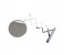 Royalford RF7380 Stainless Steel Extendable Mirror - Silver 2 in UAE