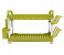 Royalford RF6976 Unbreakable Fiber 2 Layer Dish Rack - Green 1 in OMAN